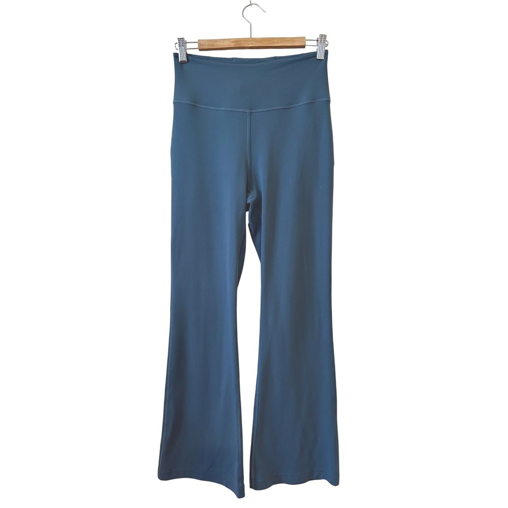 Lululemon Flare Leggings Size L/G Gray Align High Rise Asia Fit 29 Inseam‎